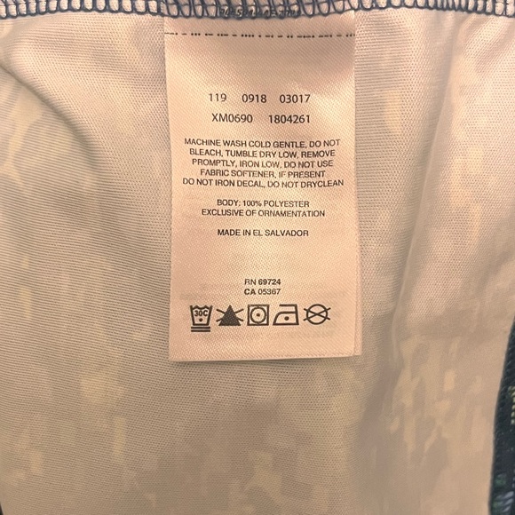 Columbia PFG - Men’s Small -Blue / Green - Camo /Fish-print Long-sleeve Shirt - - Picture 12 of 12